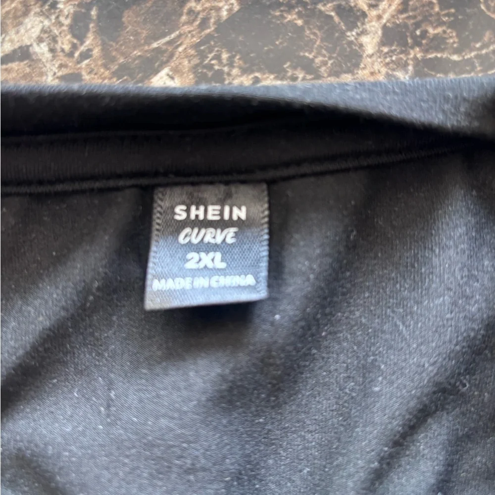 SHEIN Black Statement Tee - Picture 7 of 7